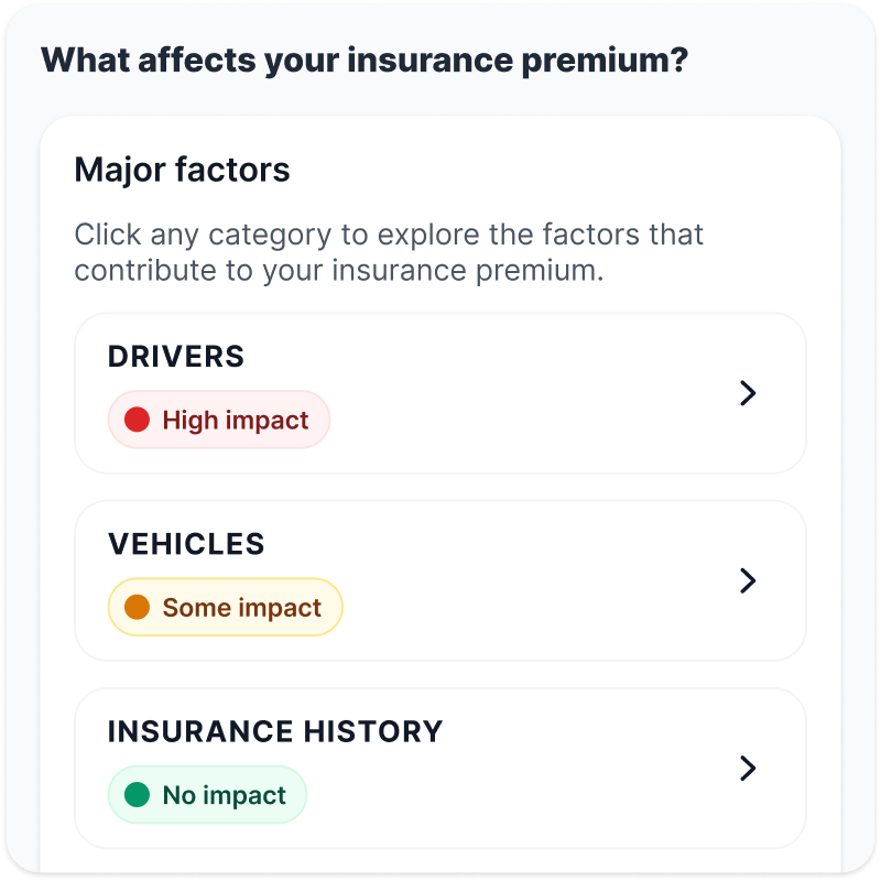 Insurance Report Panel